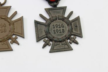 Cross of Honour for Frontline Fighters 1914/1918 with manufacturer ST & L and KM 8F