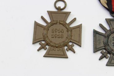 Ehrenkreuz für Frontkämpfer 1914/1918 mit Hersteller