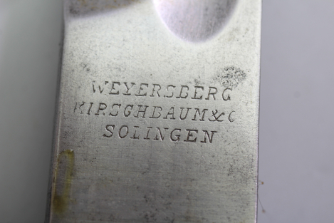Argentine Model 1891 Infantry Bayonet – Manufacturer: WKC Solingen