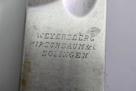 Infanterie Seitengewehr 1891 argentinisch Hersteller WKC Solingen
