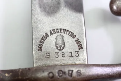 Kurze Beiwaffe - argentinisches Seitengewehr Modell 1891 WKC
