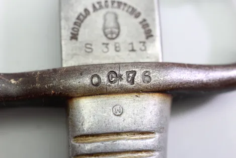 Kurze Beiwaffe - argentinisches Seitengewehr Modell 1891 WKC