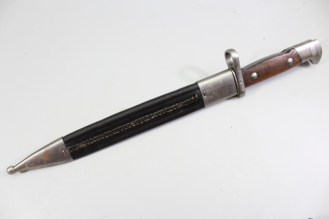Prussian Model 71/84 Bayonet (Imperial Era) with Unit Markings – 1889 Arsenal Issue – Maker: WKC