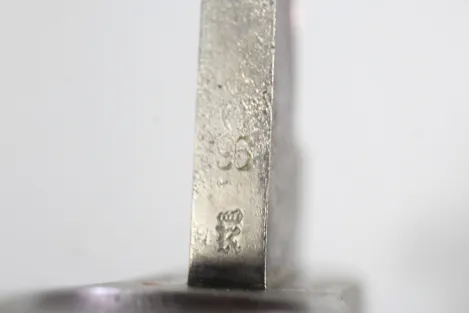 Preußen Seitengewehr Modell 71/84 Kaiserreich mit Truppenstempel Hersteller WKC