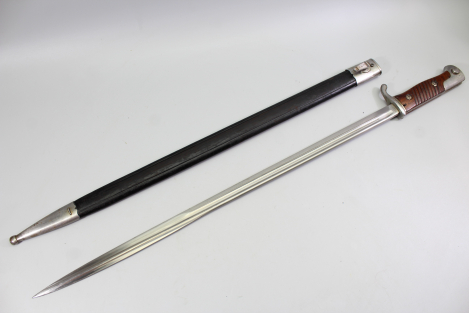 Peruvian Infantry Bayonet M/1909 No. 8891