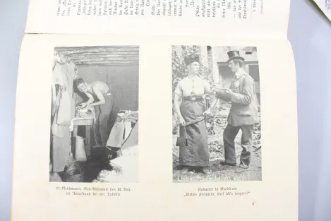 Originaler Nachlass des Soldaten Theodor Wellmann aus dem 1. & 2. Weltkrieg, Tapferkeitsmedaille als Musketier bei Liuilly Marne 02.09.1918 mit Gravur, Urkunde, Wehrpass