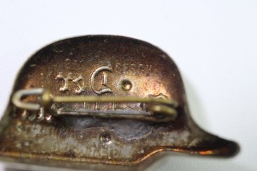 Stahlhelmbund civil badge on pin Inside "Legally Protected"