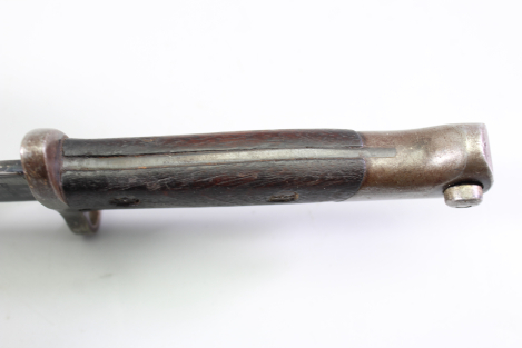 Portuguese Mauser-Vergueiro bayonet, Model 1904. Manufactured by Simson & Co., Suhl; serial number B7183.