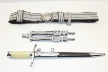 NVA honorary dagger of the officers, with hanger + sash