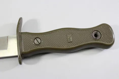 Originales Bundeswehr Kampfmesser alter Art OFW 73mit Koppelschuh,
