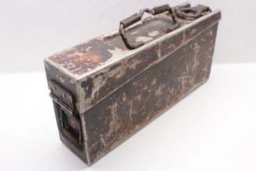 MG ammunition box / belt box made of aluminum, WaA manufacturer