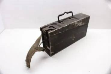 MG ammunition box / belt box WaA and manufacturer, year and inscription