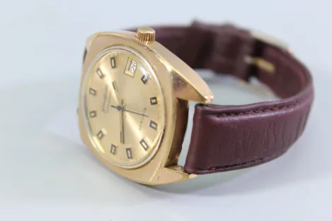 DDR Glashütte Herren Armbanduhr Spezimatic 26 Rubis für 30 jährige Dienstzeit in den Organen des Ministeriums des Inneren