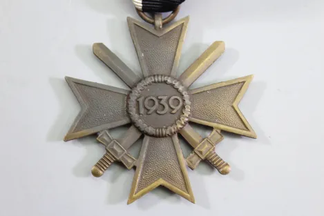 2x War Merit Cross with Ribbon