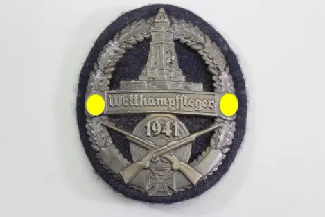 Kyffhäuser League competition winner's sleeve badge from 1941.