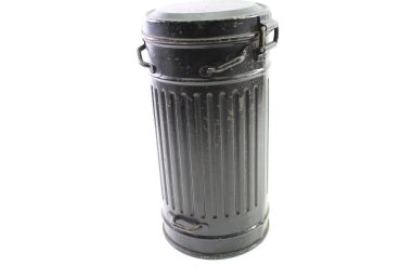 Preview: Gasmaskendose 1936, Maske m. Trägername u. Einheit