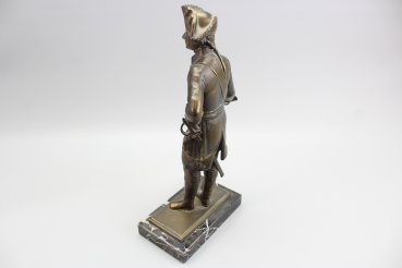Bronze Skulptur Friedrich der Große, Der Alte Fritz, Militär Trophäe