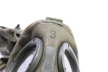 Gasmaskendose 1936, Maske m. Trägername u. Einheit