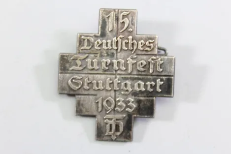 Deutscher Turnerbund Deutsches Turnfest Stuttgart 1933 Teilnehmerabzeichen