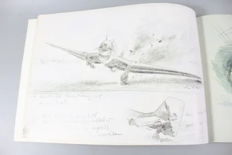 Kriegs-Skizzenbuch „Luftwaffe“ – Hans Liska – Nachdruck der Ausgabe von 1942