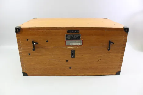 Max Hildebrand Meßtheodolit Einheitstheodolit B5 Infanterie Einheitsinstrument mit Transportbox