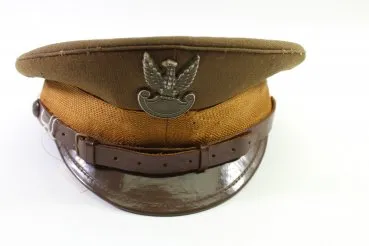 Peaked cap of the Polish Army, original piece size 55