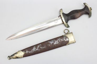 Very early Schutzstaffel SS dagger, SS service dagger M1933 stamped I = Munich