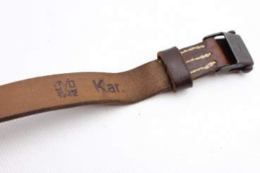 Carrying sling K98 rifle sling / carbine sling of the Wehrmacht incl. Frog with manufacturer, original