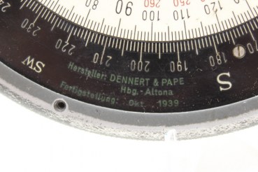 Ww2 Luftwaffe Kampfgeschwader Dreieckrechner DR2, 1939 sowie FL Nummer, C. Plath Hamburg