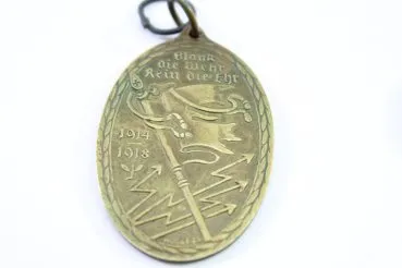 Kyffhäuserbund Medaille `Blank die Wehr rein die Ehr und Militärverdienstmedailie Wilhelm