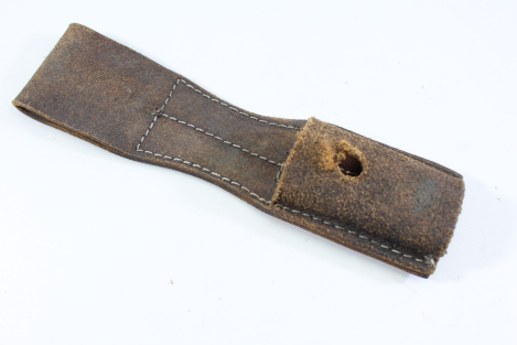 Koppelschuh Leder, Nähte geschlossen
