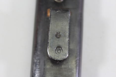 BAJONETT, Rumänien 1893, Mannlicher, hergestellt in Österreich, Seriennummer 0055.