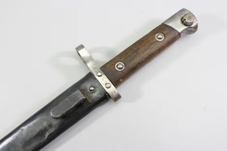 Historic Austro-Hungarian Model 1895 (M95) bayonet for the Mannlicher rifle, manufactured by F.G.GY.