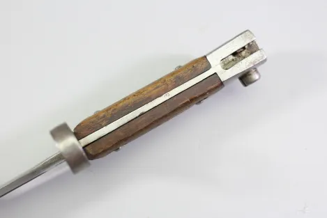 Historic Austro-Hungarian Model 1895 (M95) bayonet for the Mannlicher rifle, manufactured by F.G.GY.