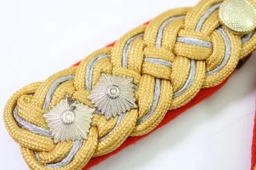 DDR NVA - Pair of shoulder boards Lieutenant General Land Forces for the uniform