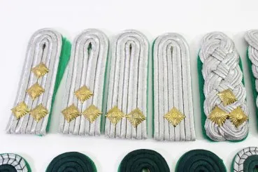 bundle of DDR NVA shoulder boards