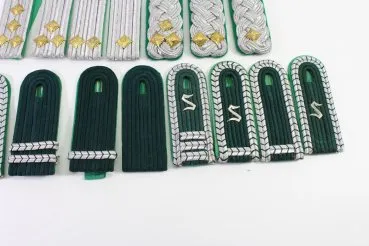 bundle of DDR NVA shoulder boards