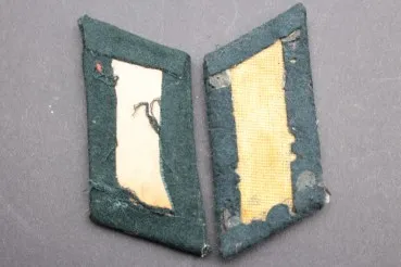 Wehrmacht Kragenspiegel für einen Offizier Stabsarzt Sanitäter