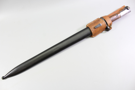 Long bayonet FN Mauser 98/24 Belgium with belt loop