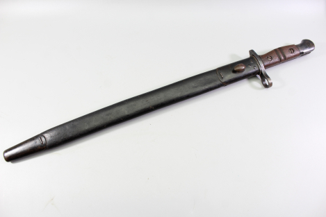 US Bajonett 1. Weltkrieg Remington 1917, Lederscheide 2 Variante