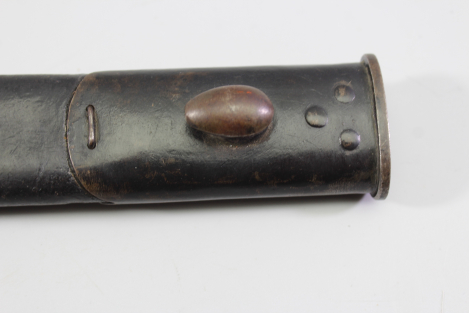 US Bajonett 1. Weltkrieg Remington 1917, Lederscheide 2 Variante