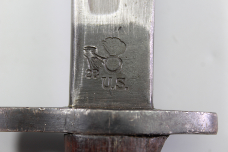 US Bajonett 1. Weltkrieg Remington 1917, Lederscheide 2 Variante