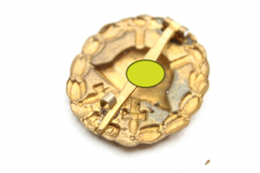 Wound badge in gold, collector's item