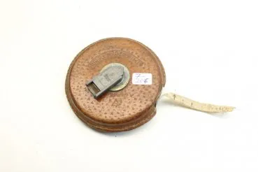 Wehrmacht measuring tape 20 m for EM rangefinder 1944