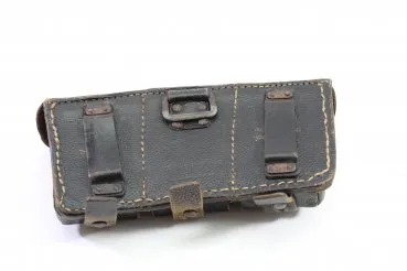 Cartridge pouch 3 compartments for K98 carbine stamped with RB number