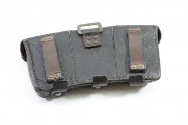 Cartridge pouch 3 compartments for K98 carbine, stamped manufacturer afg 1943