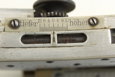 Richtbogen 05, Winkelmessquadrant, Libellenquadrant, deutsch, Hersteller F.L.SP.