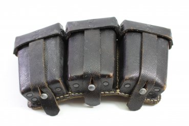 Preview: Patronentasche 3 er für Karabiner K98 rückseitig Nummeriert