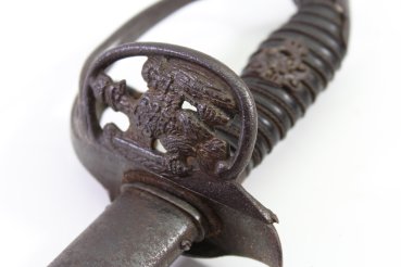 Preview: IOD Infanterie Offiziersdegen mit Prunkgefäß Offiziere (IOD) M1889 J.A. Henkels Zwillingwerke