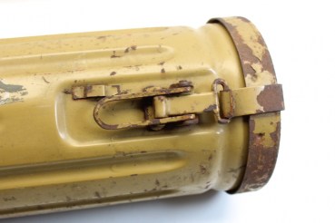 Ww2 Wehrmacht DAK German Africa Corps Transport container for smoke grenade 10 cm, N.b.W. 40 m.H.